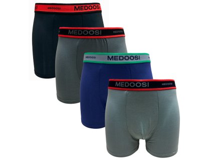 SET 4ks - Elastické boxer šortky Z051