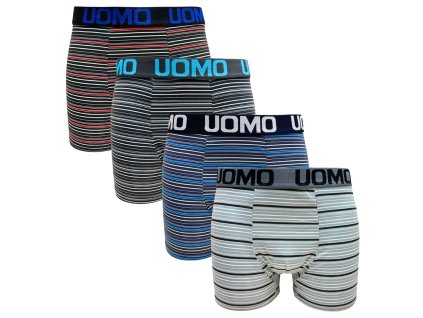 SET 4ks - Elastické boxer šortky Z058
