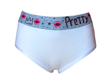 Dámské bambusové kalhotky bílé 3004