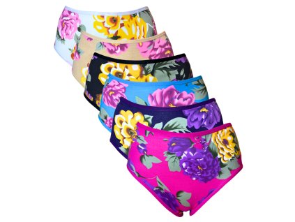 SET 6ks - Bambusové kalhotky 7609