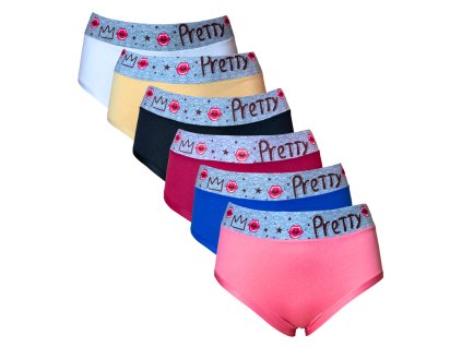 SET 6ks - Bambusové kalhotky 3004