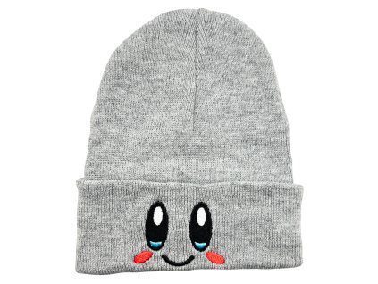 Pletená čepice šedá DZ-9