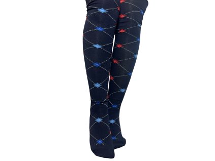 Dámské bavlněné nadkolenky černé 7007.01