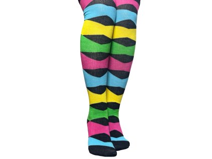 Dámské bavlněné nadkolenky černé 7007.03