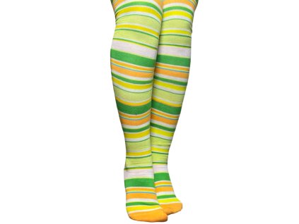 Dámské bavlněné nadkolenky světle zelené 7007.04