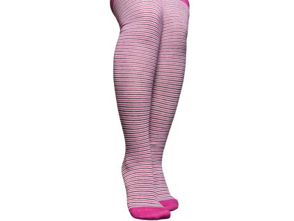 Dámské bavlněné nadkolenky růžové 7007.06