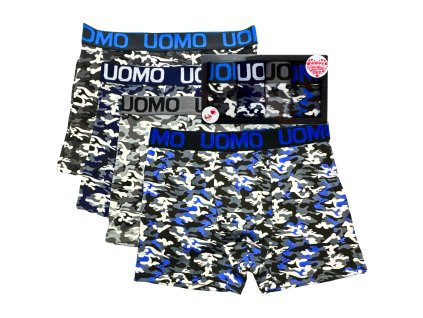 SET 4ks - Boxer šortky v dárkové krabičce Z043