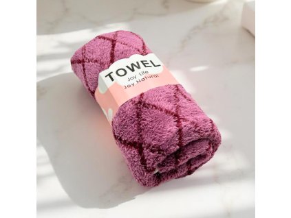 Ručník 75×35 cm fialový 42284-9