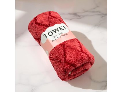 Ručník 75×35 cm červený 42284-9