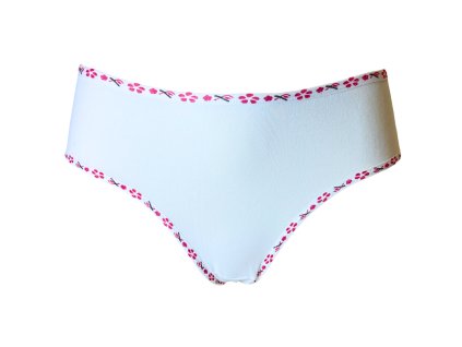 Dámské bambusové kalhotky bílé 3054