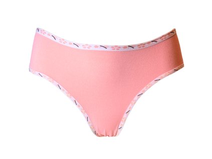Dámské bambusové kalhotky lososové 3054