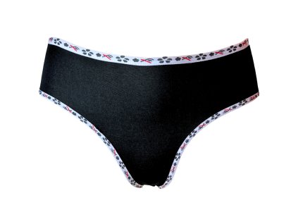 Dámské bambusové kalhotky černé 3054