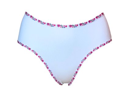 Dámské bambusové kalhotky bílé 3055