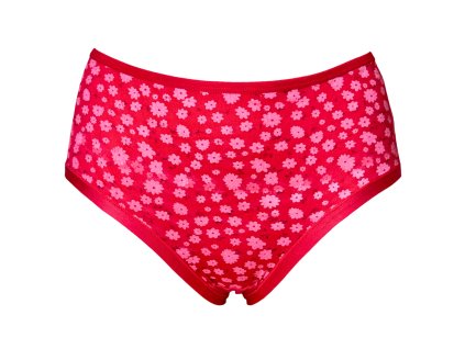 Dámské bambusové kalhotky červené 2184