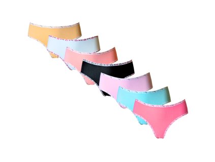 SET 7ks - Bambusové kalhotky 3054