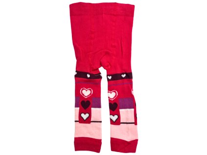 Dětské punčochové legíny červené LG833