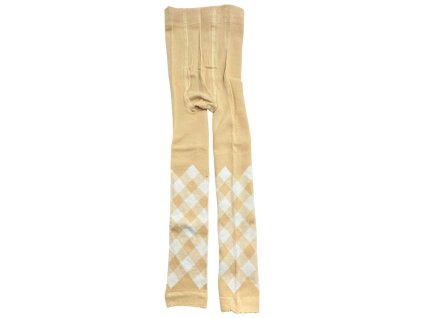 Dětské punčochové legíny béžové 832A