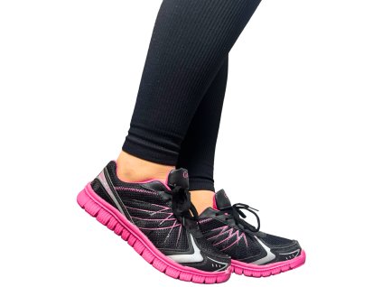 Dámské sportovní boty černé 15001A-5