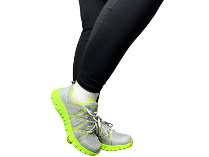 Dámské sportovní boty šedé 15003D-1