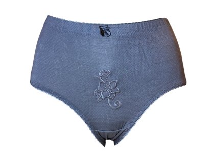 Dámské elastické kalhotky šedé 732