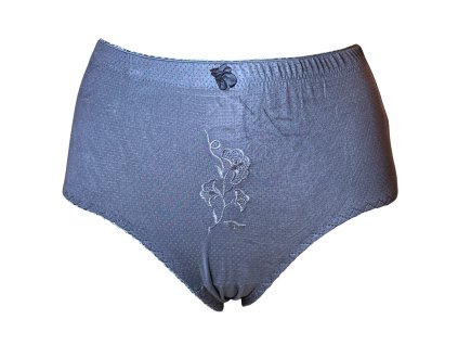 Dámské elastické kalhotky šedé 730