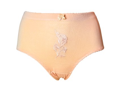 Dámské elastické kalhotky žluté 730