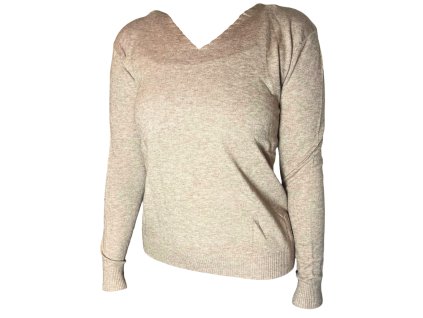 Dámský svetr béžový 7113