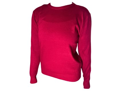 Dámský svetr červený 7106