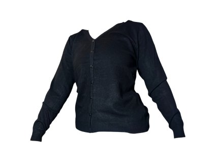 Dámský svetr černý 7116