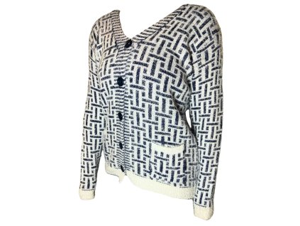 Dámský svetr modrý 7123