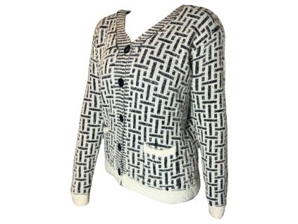 Dámský svetr černý 7123