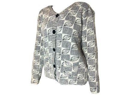 Dámský svetr černý 7122