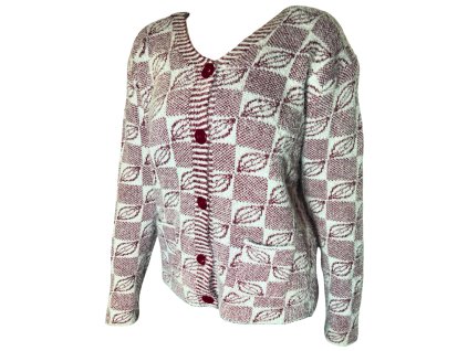 Dámský svetr červený 7122