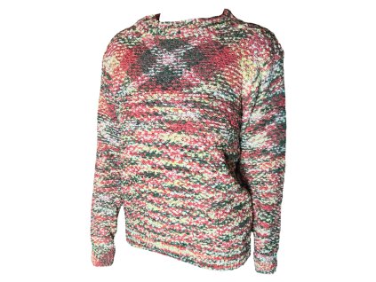 Dámský svetr růžový 7132