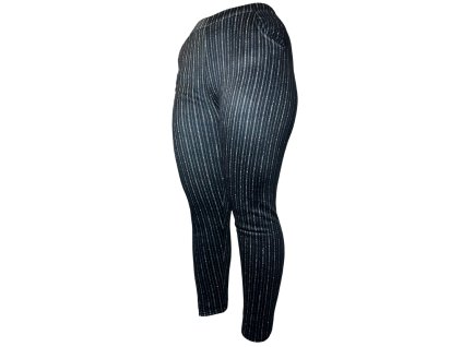 Dámské bavlněné legíny černé 1811.02