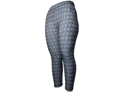 Dámské bavlněné legíny šedé KA-302