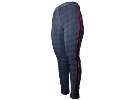 Dámské bavlněné legíny modré KA-206