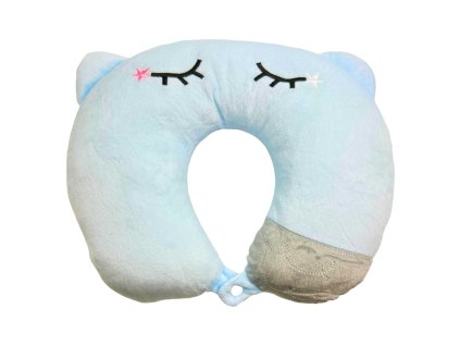 Cestovní polštářek modrý 0775-3U