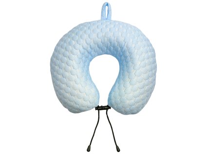 Cestovní polštářek modrý 0775-4U