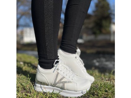 Dámské tenisky bílé 19291-2