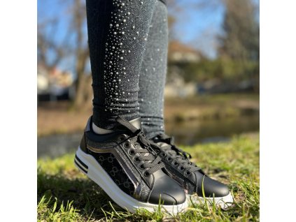 Dámské tenisky černé 0032-1