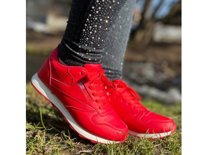 Dámské tenisky červené 5029-4