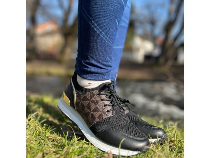 Dámské tenisky černé 19273-1