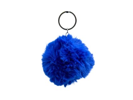 Plyšová klíčenka modrá 0828-4