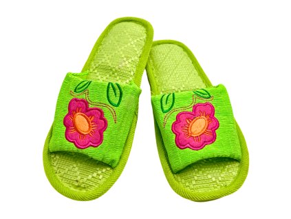 Dámské bačkory zelené K05