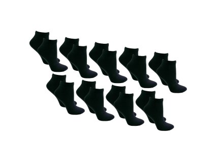 SET 9 Párů - Bambusové ponožky W050C