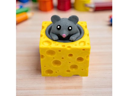 Antistresová mačkací hračka šedá 2514-5