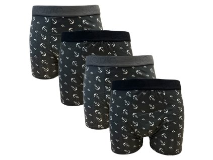 SET 4ks - Elastické boxer šortky Z086D-2