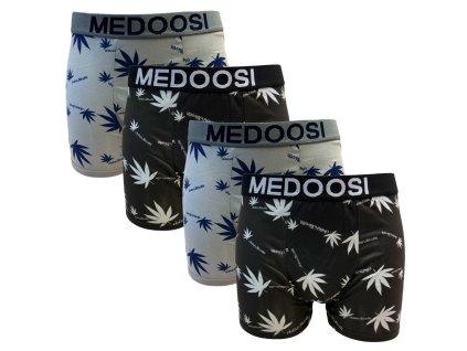 SET 4ks - Elastické boxer šortky Z063-1