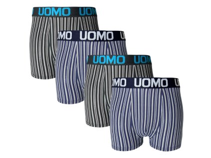 SET 4ks - Elastické boxer šortky Z056D-1